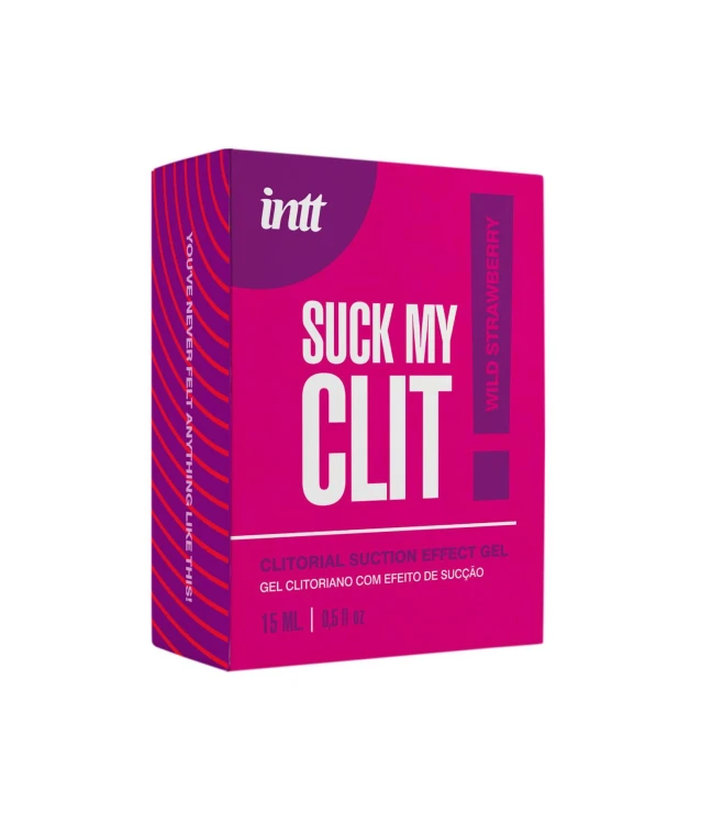 SUCK MY CLIT - Wild Strawberry żel stymulujący