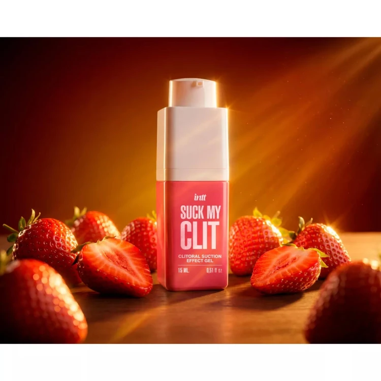 SUCK MY CLIT - Wild Strawberry żel stymulujący