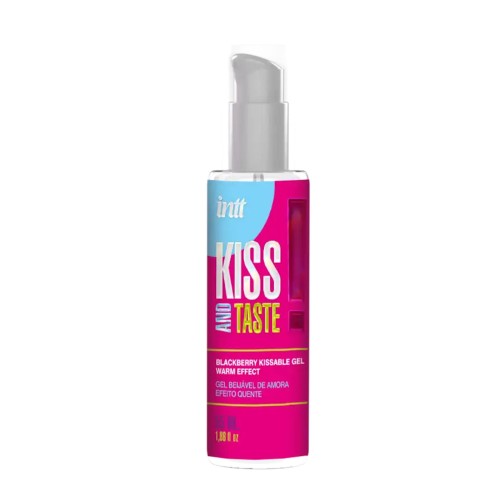 KISSABLE GEL WITH WARM EFFECT -Jeżynowy żel intymny z efektem rozgrzewającym