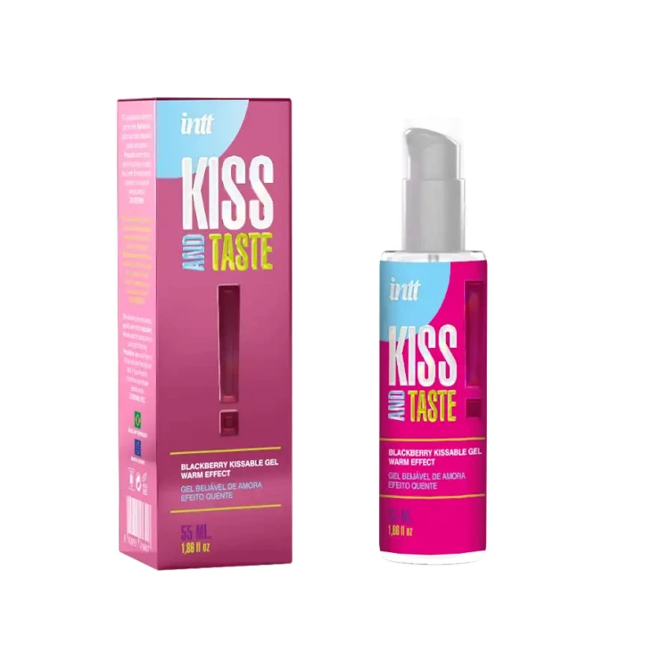 KISSABLE GEL WITH WARM EFFECT -Jeżynowy żel intymny z efektem rozgrzewającym