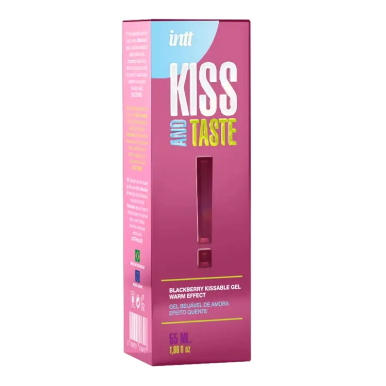KISSABLE GEL WITH WARM EFFECT -Jeżynowy żel intymny z efektem rozgrzewającym