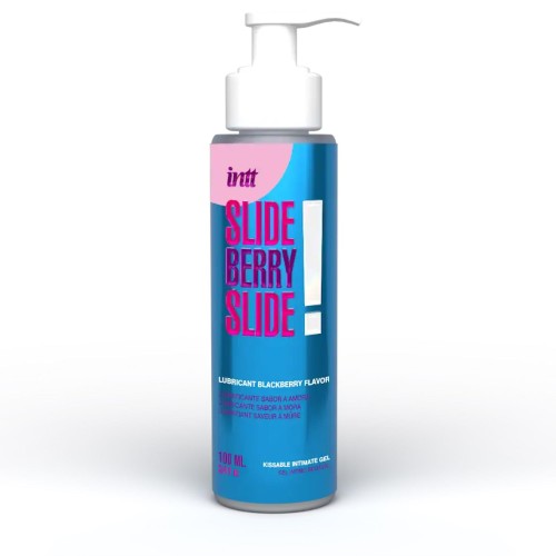 SLIDE BERRY SLIDE! – Jadalny intymny żel o smaku jeżyny