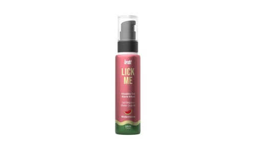 LICK ME WATERMELON KISSABLE GEL WITH WARM EFFECT - żel do bliskosci oralnej