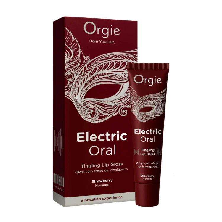 ELECTRIC ORAL - Truskawkowa Iskra żel wibrujący  10 ml