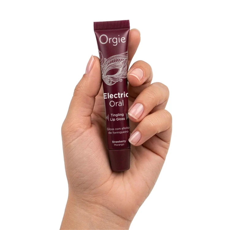 ELECTRIC ORAL - Truskawkowa Iskra żel wibrujący  10 ml