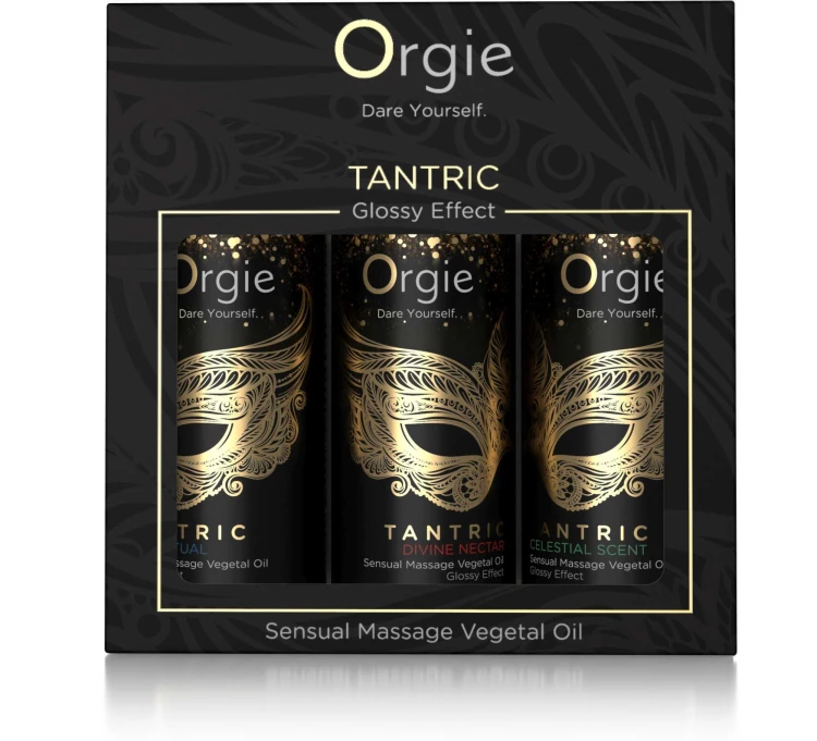 Zestaw trzech tantrycznych olejków 3 x 30 ml