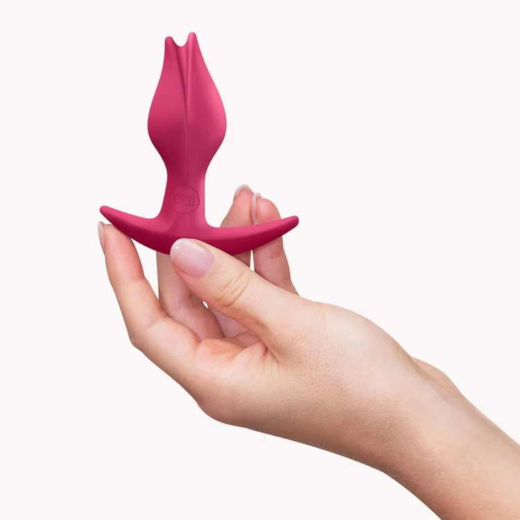 Korek analny Bootie Fem - malinowy