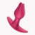 Korek analny Bootie Fem - malinowy