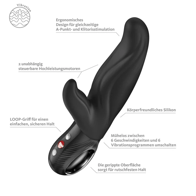 Wibrator Lady Bi - Black