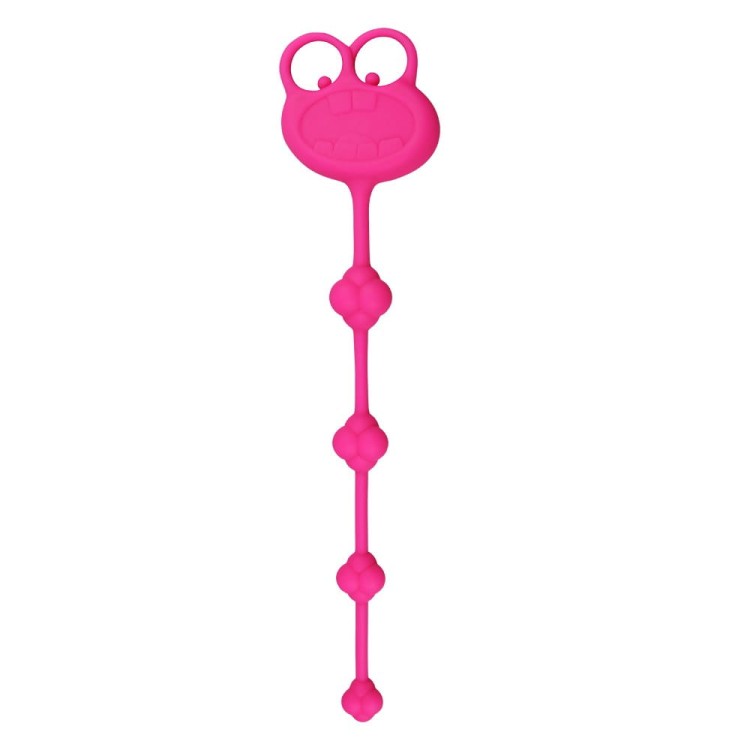 KORALIKI ANALNE 10" SILICONE FROG