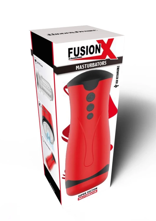 Masturbator Super Suction Masturbator czerwień