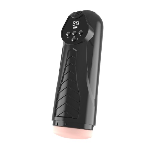 Masturbator, PREMIUM RECHARGEABLE MULTIFUNCTIONS 04 luksusowa przyjemność , czerń