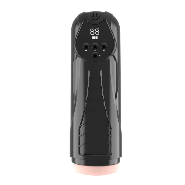Masturbator, PREMIUM RECHARGEABLE MULTIFUNCTIONS 04 luksusowa przyjemność , czerń