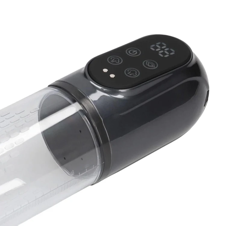 Pompka męska Engage - Automatic Waterproof Penis Pump and Masturbator - Gun Metal