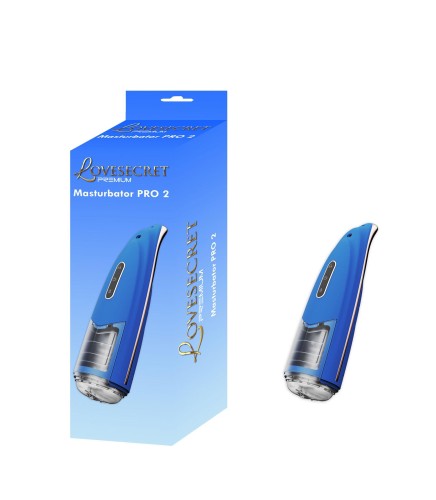 Masturbator Lovesecret Premium Masturbator Pro 2 niebieski