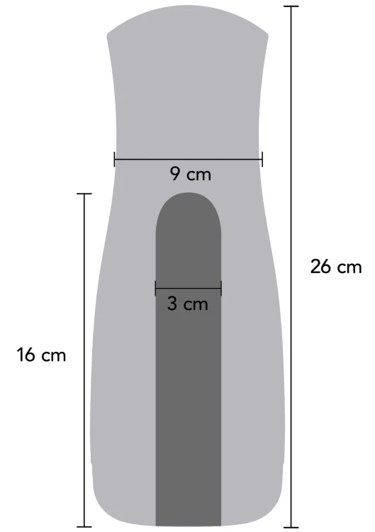 Masturbator Vibrating&Squeeze Black