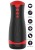 Masturbator Vibrating&Squeeze Black