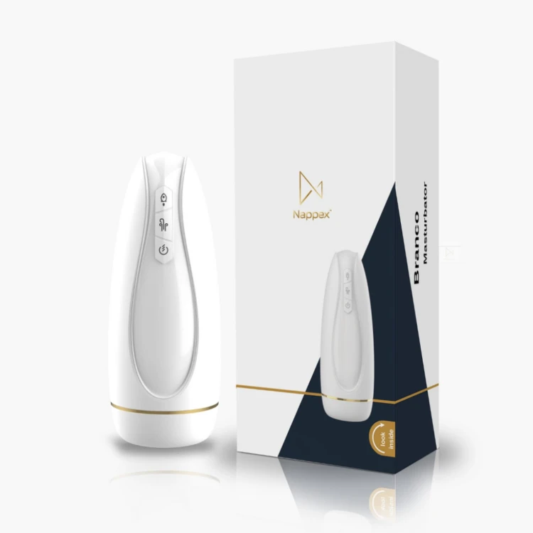 Masturbator - Nappex™  - Premium Mastubators  biały