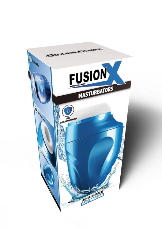 Masturbator Hidden Desire Fusion X Aqua Bubble - masaż wodą