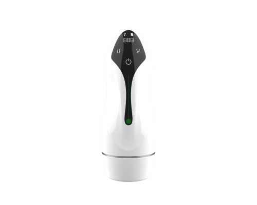 Masturbation Cup USB, 9 functions of vibration & sucking podgrzewany