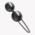 Wzmocnienie mięśni dla kobiet Smartballs Duo - Black