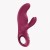 Wibrator króliczek Miss Bi - Wine Red