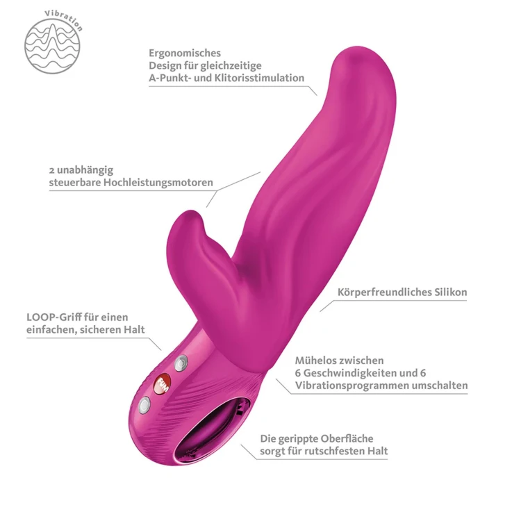 Wibrator Lady Bi - Magenta