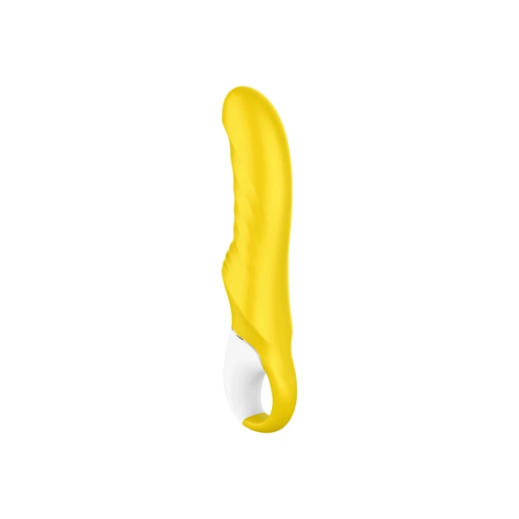 Wibrator-Satisfyer Vibes Yummy Sunshine z prążkowaną strukturą