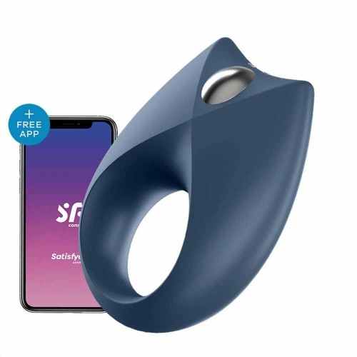 Ring - Royal One Satisfyer Bluetooth and App - Królewska rozkosz dla dwojga