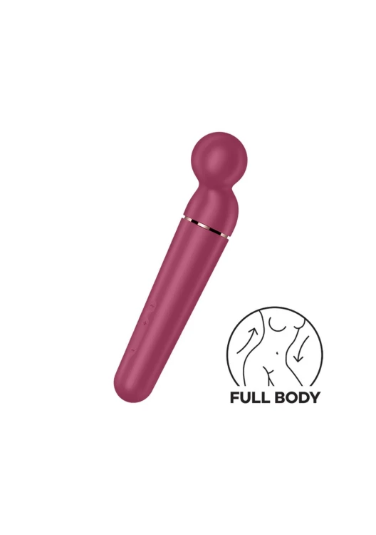 Masazer Planet Wand-er berry + rosegold w imponującym rozmiarze XXL