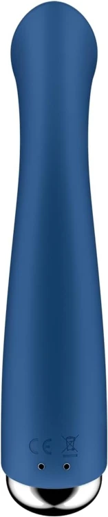 Wibrator Satisfyer Spinning G-Spot 1 Blue wibruje i obraca się