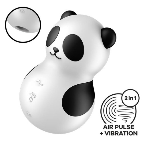 Stymulator Pocket Panda - jednocześnie wibruje i  dmucha