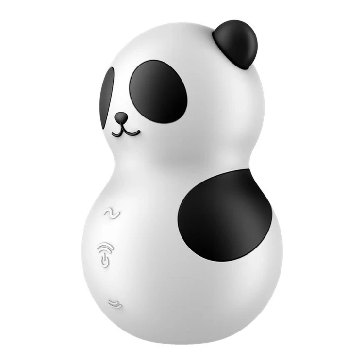 Stymulator Pocket Panda - jednocześnie wibruje i  dmucha