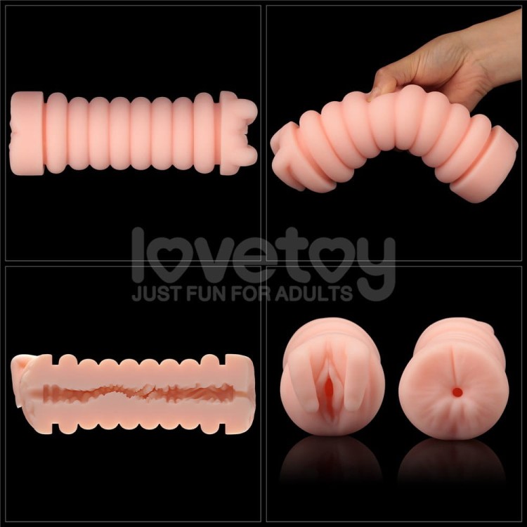 VIRGIN-SKIN BLOWOUT DOUBLE SIDE STROKER