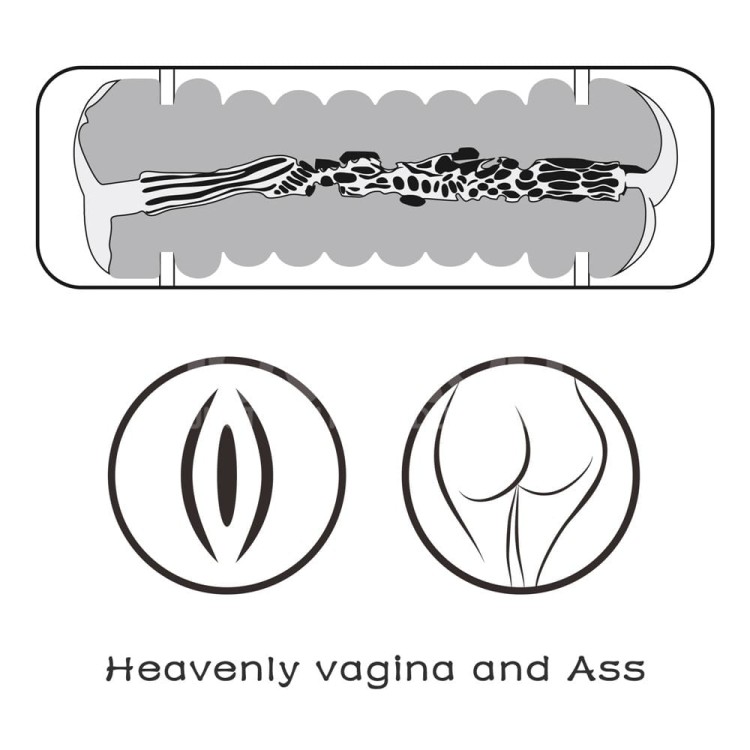 VIRGIN-SKIN BLOWOUT DOUBLE SIDE STROKER