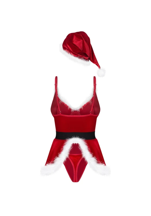 Kostium 3-częściowy Hot Santa S/M Obsessive