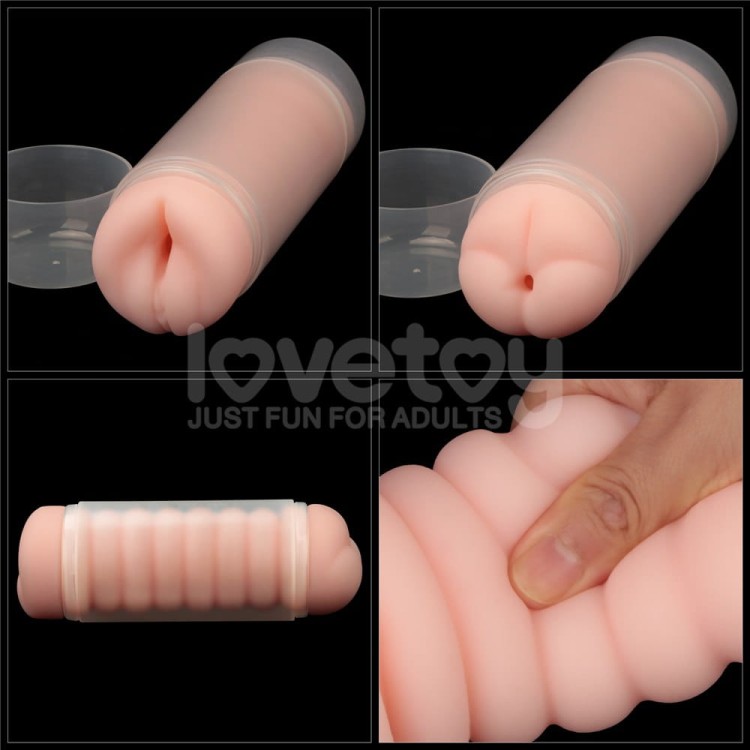 VIRGIN-SKIN BLOWOUT DOUBLE SIDE STROKER
