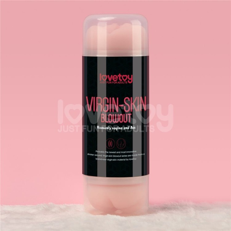 VIRGIN-SKIN BLOWOUT DOUBLE SIDE STROKER