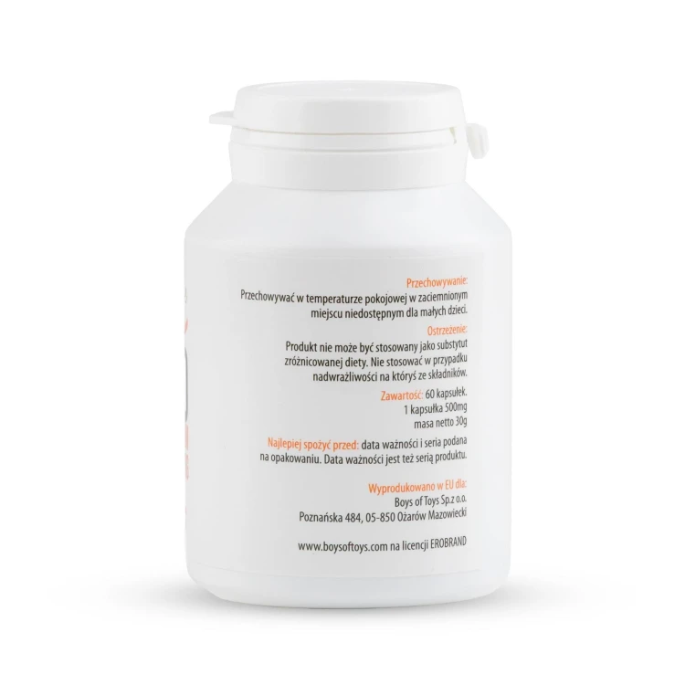 Suplement dla mężczyzn MyLove Ero maximum enlarging health pils 60
